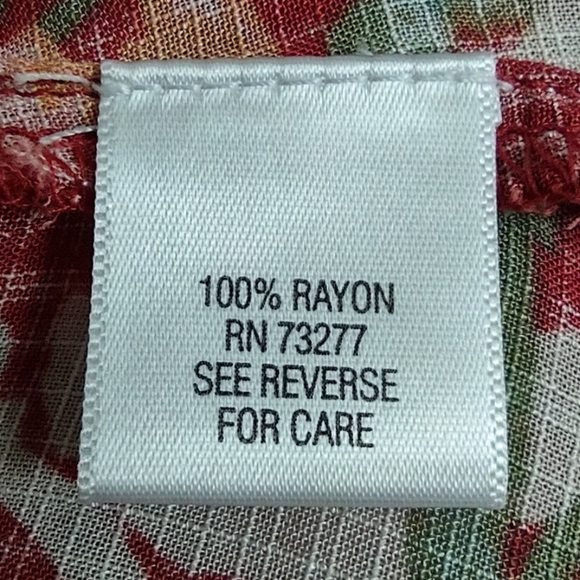 a:glow Size L-mat NEW Floral Rayon Sleeveless V-neck A-line Blouse Tank Top NWOT - Picture 6 of 9